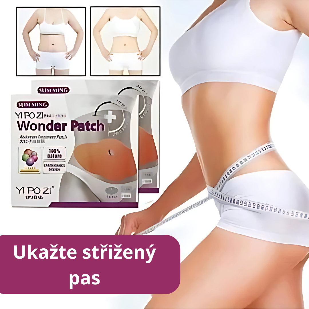 Náplasti Na Hubnutí Na Břicho - BALENÍ 5 ks