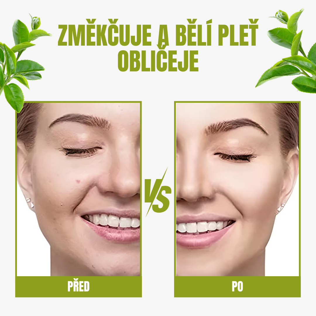 Zelená pleťová maska Nabídka 3 x 1