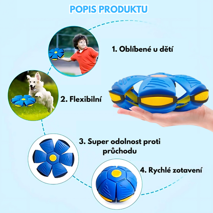 Létající frisbee míč 2x1