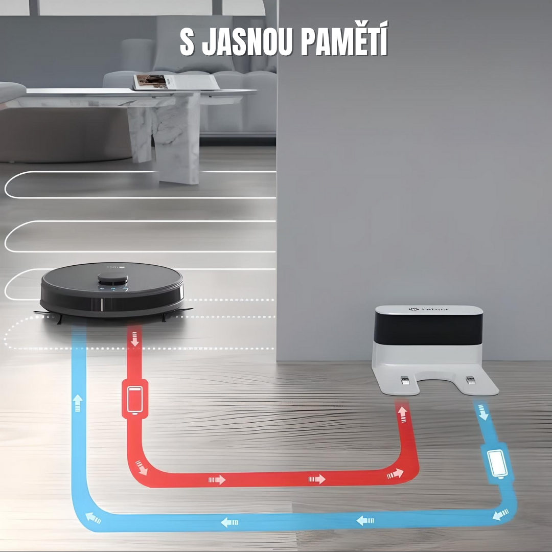 Inteligentní Robotický Vysavač 3 v 1 CleanPro™